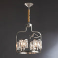 Load image into Gallery viewer, Crystal Bird Chandelier