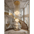 Load image into Gallery viewer, Allure Alabaster Chandelier