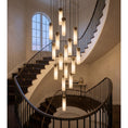 Charger l'image dans la visionneuse de la galerie, Dansani Lyra Alabaster Chandelier