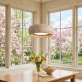 Load image into Gallery viewer, Travertine Drum Pendant Lamp