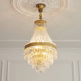 Bild in die Galerieansicht laden, Adele Crystal Waterfall Chandelier
