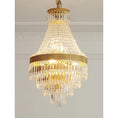 Bild in die Galerieansicht laden, Adele Crystal Waterfall Chandelier
