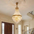 Bild in die Galerieansicht laden, Adele Crystal Waterfall Chandelier
