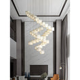 Bild in Galerie-Betrachter laden, Alabaster Box Chandelier