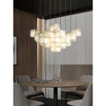 Bild in Galerie-Betrachter laden, Alabaster Box Chandelier