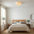 Load image into Gallery viewer, Alabaster Button Flush Mount