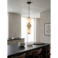 Load image into Gallery viewer, Alabaster Pendulous Pearl Pendant Lamp