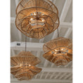 Load image into Gallery viewer, Alondra Rattan Chandelier