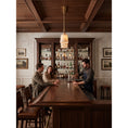 Load image into Gallery viewer, Ames Alabaster Linear Chandelier – detail 11