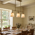 Load image into Gallery viewer, Ames Alabaster Linear Chandelier – detail 2