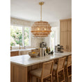 Load image into Gallery viewer, Antigua Rattan Drum Pendant Lamp