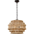 Load image into Gallery viewer, Antigua Rattan Drum Pendant Lamp