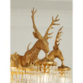 Load image into Gallery viewer, Antler Crystal Chandelier