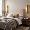 Load image into Gallery viewer, Arched Alabaster Tube Wall Sconce