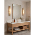 Load image into Gallery viewer, Arched Alabaster Tube Wall Sconce