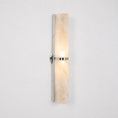 Load image into Gallery viewer, Arched Alabaster Tube Wall Sconce