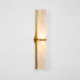 Load image into Gallery viewer, Arched Alabaster Tube Wall Sconce