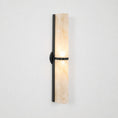 Load image into Gallery viewer, Arched Alabaster Tube Wall Sconce