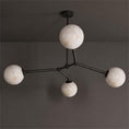 Load image into Gallery viewer, Armature Alabaster Chandelier
