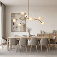 Load image into Gallery viewer, Armature Alabaster Chandelier