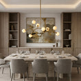 Load image into Gallery viewer, Armature Alabaster Chandelier