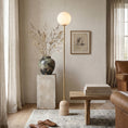 Load image into Gallery viewer, Aseneth Travertine Floor Lamp