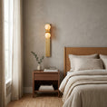 Load image into Gallery viewer, Asymmetrical Alabaster Wall Sconce