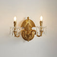 Load image into Gallery viewer, Athena Brass Wall Sconce