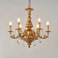 Load image into Gallery viewer, Aurelia Aged Brass Chandelier