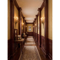 Bild in Galerie-Betrachter laden, Aurelia Brass Double-Candle Wall Sconce