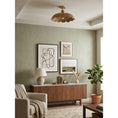 Load image into Gallery viewer, Aurelia Rattan Flush Mount