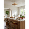 Load image into Gallery viewer, Aurelia Rattan Flush Mount