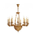 Load image into Gallery viewer, Avignon Brass Chandelier