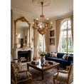 Load image into Gallery viewer, Avignon Brass Chandelier