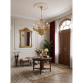 Load image into Gallery viewer, Avignon Brass Chandelier