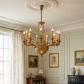 Load image into Gallery viewer, Avignon Brass Chandelier