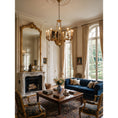 Load image into Gallery viewer, Avignon Brass Chandelier