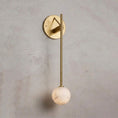Load image into Gallery viewer, Bastion Alabaster Wall Lamp