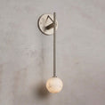 Load image into Gallery viewer, Bastion Alabaster Wall Lamp