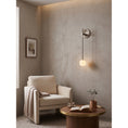 Load image into Gallery viewer, Bastion Alabaster Wall Lamp