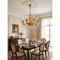 Load image into Gallery viewer, Bellamy Brass Candle Chandelier