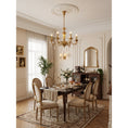 Load image into Gallery viewer, Bellamy Brass Candle Chandelier