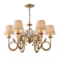 Load image into Gallery viewer, Bird Fabric Chandelier – detail 13