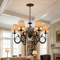 Load image into Gallery viewer, Bird Fabric Chandelier – detail 3