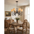 Load image into Gallery viewer, Bird Fabric Chandelier – detail 4