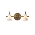 Load image into Gallery viewer, Bradley Vanity Alabaster Wall Sconce