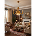 Load image into Gallery viewer, Bridgewater Brass Chandelier