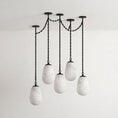 Load image into Gallery viewer, Bruckner Chain Alabaster Chandelier