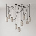 Load image into Gallery viewer, Bruckner Chain Alabaster Chandelier