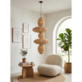 Load image into Gallery viewer, Bubbles Rattan Chandelier